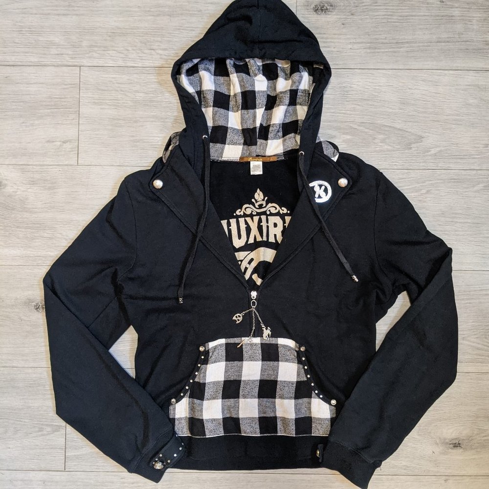Luxurie Only In Dreams Black Hoody L View 3